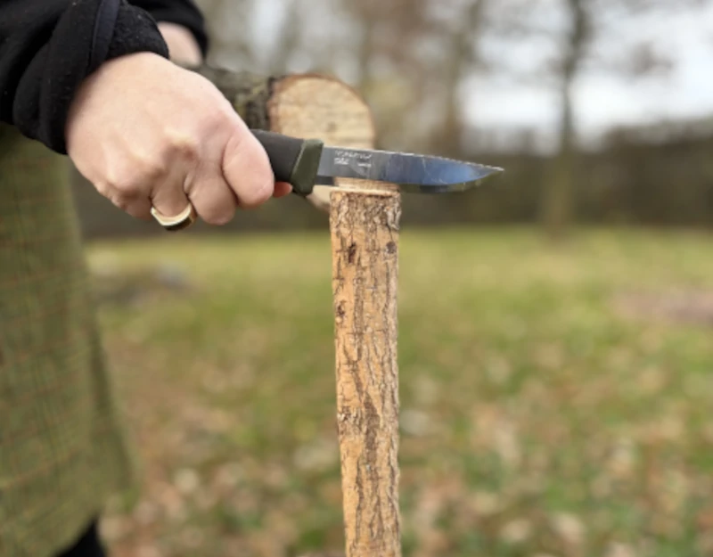 Voorwerk voor vuur maken - Leren van het Leven
